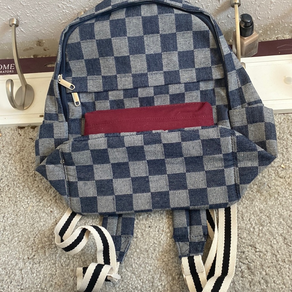 checkered back from target